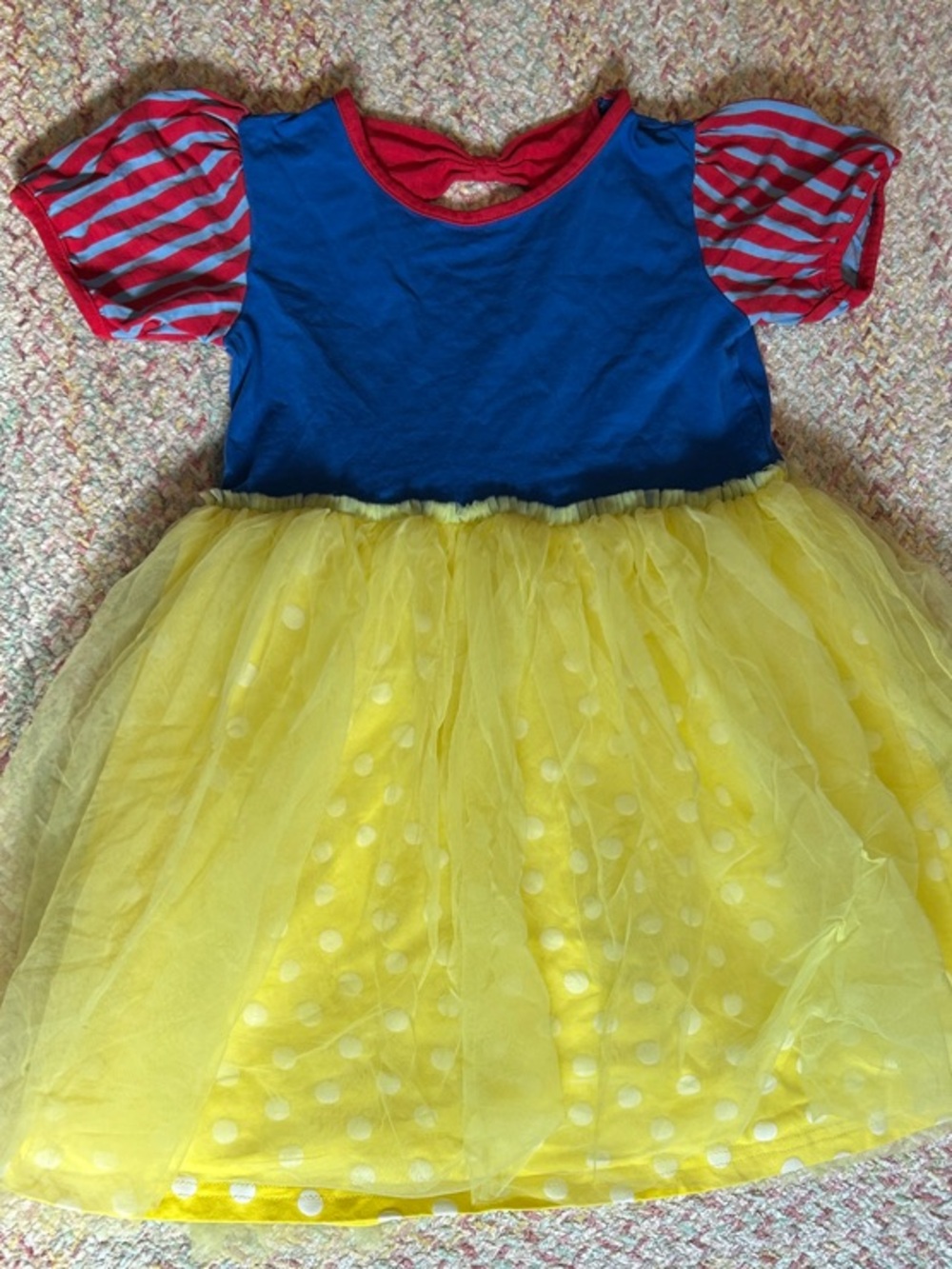 Ruffle Butts Blue, Red & Yellow Tulle Halloween Dress